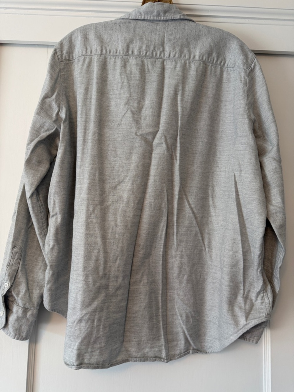 Frank & Eileen Women's Heather Gray Button-Down Shirt - Picture 5 of 5